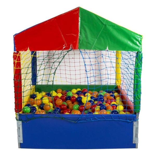 Piscina de Bolinha Infantil de 1,1m x 1,1m com 1.000 Bolas - MAMI BRINQUEDOS Imagem de Piscina de Bolinha Infantil de 1,1m x 1,1m com 1.000 Bolas