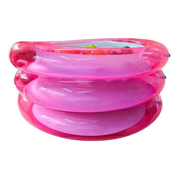 Piscina De Bolinha Infantil Rosa Inflável 43L + 50 Bolinhas - Bestway Imagem de Piscina De Bolinha Infantil Rosa Inflável 43L + 50 Bolinhas