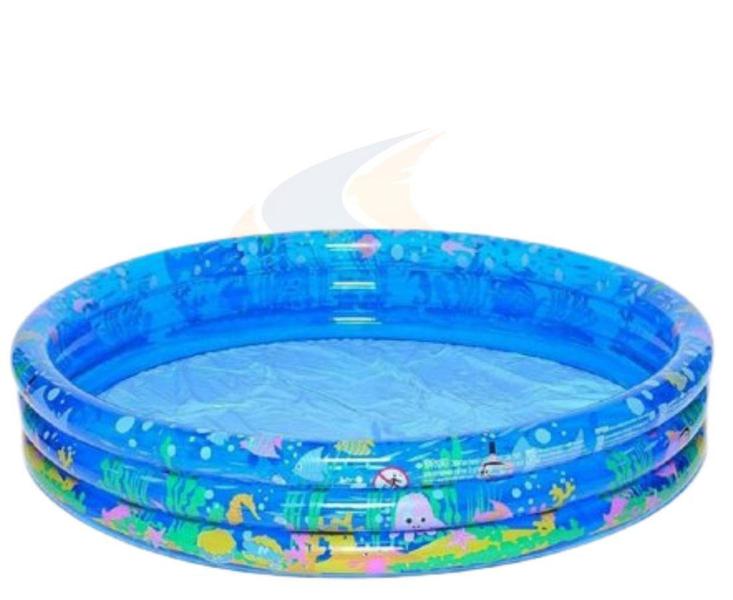 Imagem de Piscina de bolinha inflável Infantil 252 Lts + 100 Bolinhas - Wellmix