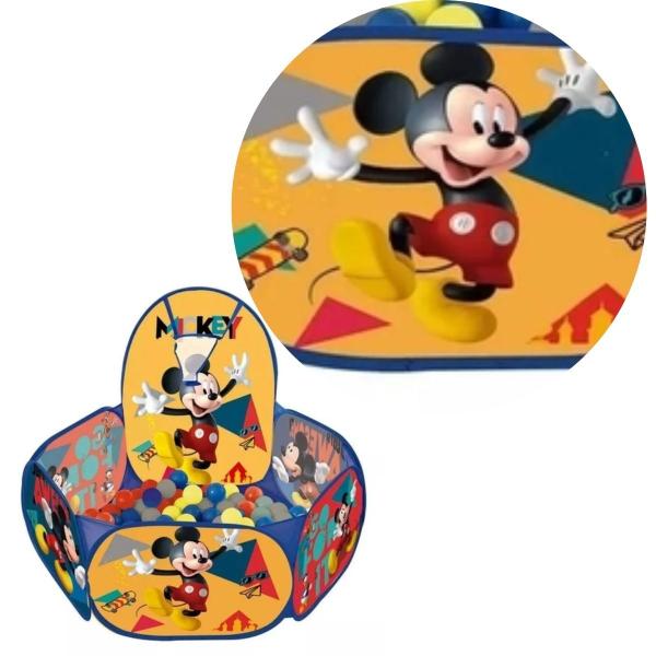 Imagem de Piscina De Bolinha Mickey Disney Com Cesta de Basquete