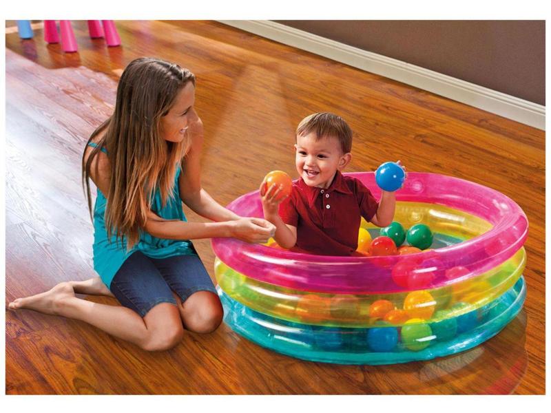 Imagem de Piscina de Bolinha Multi-Color  - 50 Bolinhas Intex