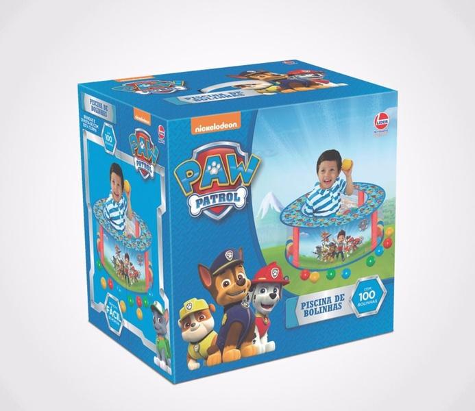 Piscina De Bolinha Patrulha Canina 100 Bolinhas - Lider Brinquedos - Líder Brinquedos Imagem de Piscina De Bolinha Patrulha Canina 100 Bolinhas - Lider Brinquedos