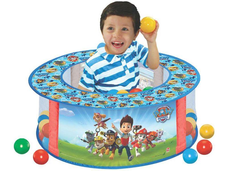Piscina de Bolinha Patrulha Canina 100 Bolinhas - Lider Brinquedos Imagem de Piscina de Bolinha Patrulha Canina 100 Bolinhas - Lider Brinquedos