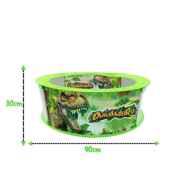 Piscina De Bolinhas Dinossauro DMT6090 - DM TOYS Imagem de Piscina De Bolinhas Dinossauro DMT6090 - DM TOYS