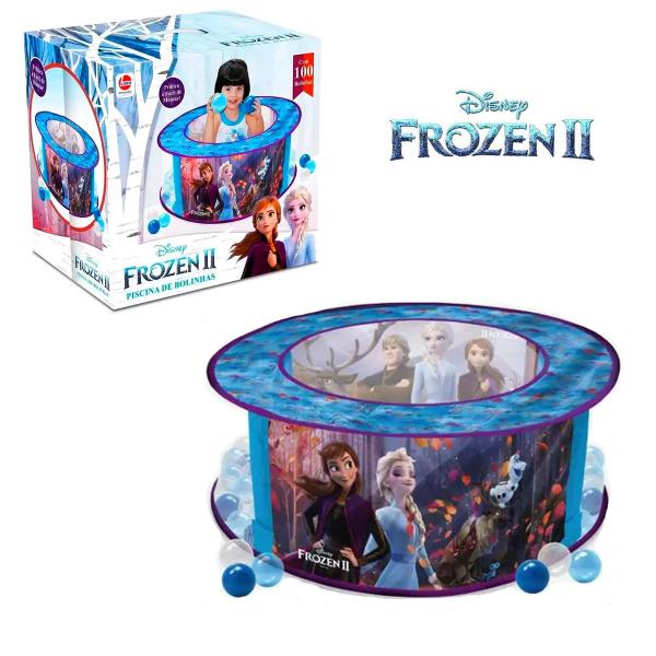 Imagem de Piscina De Bolinhas  Disney Frozen 2 Com 100 Bolinhas