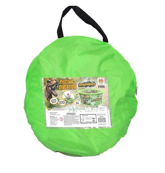 Piscina De Bolinhas Divertida Dinossauro Jurassic Dm Toys Imagem de Piscina De Bolinhas Divertida Dinossauro Jurassic Dm Toys