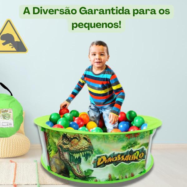 Imagem de Piscina De Bolinhas Divertida Infantil com 50 Bolinhas Coloridas