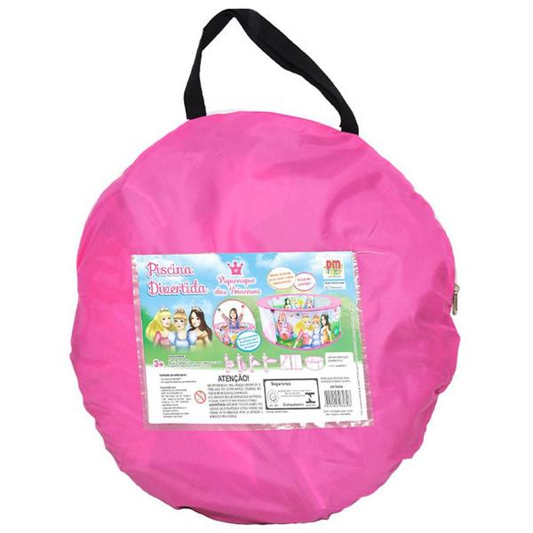 Piscina de Bolinhas Divertida Piquenique das Princesas DM Toys 3+ Imagem de Piscina de Bolinhas Divertida Piquenique das Princesas DM Toys 3+