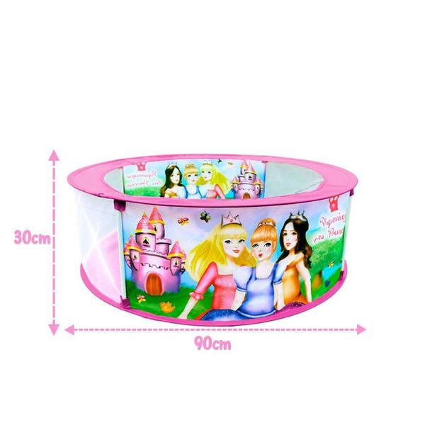 Piscina De Bolinhas Divertida Princesas Infantil Meninas - DM TOYS Imagem de Piscina De Bolinhas Divertida Princesas Infantil Meninas - DM TOYS