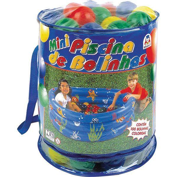Piscina de bolinhas Estampada 100 Bolinhas Braskit Imagem de Piscina de bolinhas Estampada 100 Bolinhas Braskit