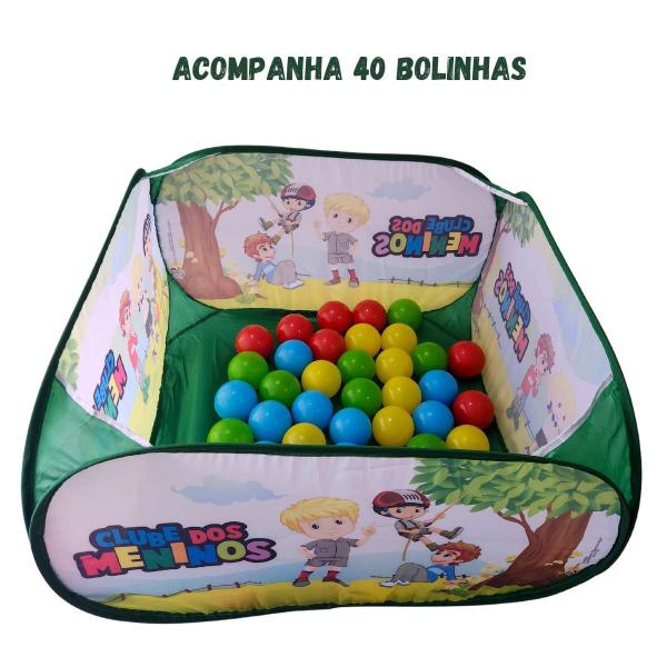 Imagem de Piscina De Bolinhas Infantil 40 Bolinhas Clube Dos Meninos