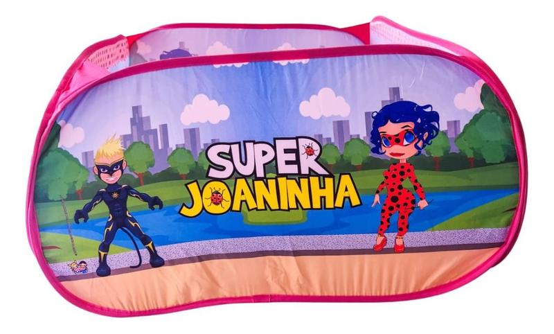 Piscina De Bolinhas Infantil Com 40 Bolinhas Super Joaninha - Fabrincando Ideias Inovadoras Imagem de Piscina De Bolinhas Infantil Com 40 Bolinhas Super Joaninha