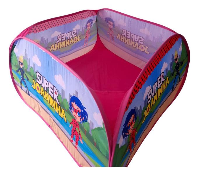 Piscina De Bolinhas Infantil Com 40 Bolinhas Super Joaninha - Fabrincando Ideias Inovadoras Imagem de Piscina De Bolinhas Infantil Com 40 Bolinhas Super Joaninha
