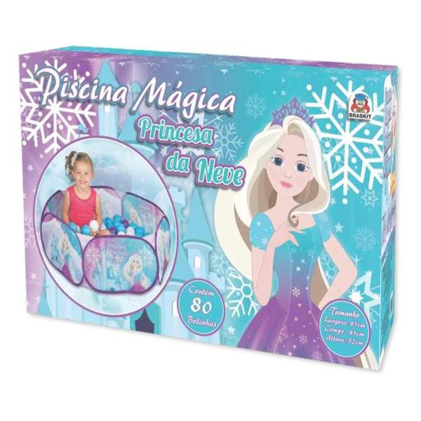 Piscina de Bolinhas Princesa da Neve Braskit Imagem de Piscina de Bolinhas Princesa da Neve Braskit