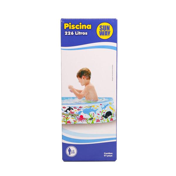 Imagem de Piscina de Borda Dura PVC 120x25cm 226l