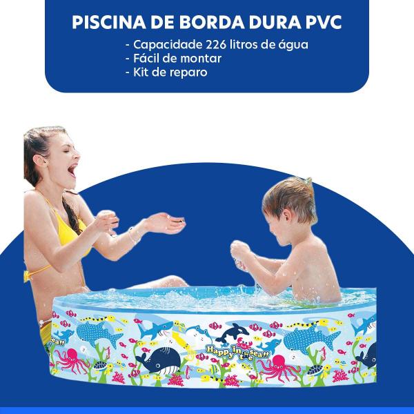 Imagem de Piscina de Borda Dura PVC 120x25cm 226l