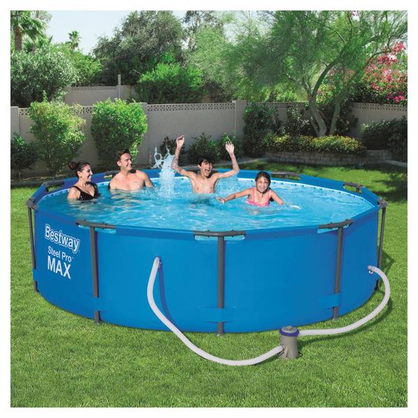 Imagem de Piscina Estruturada 127V 4678L 305cmx76cm Azul