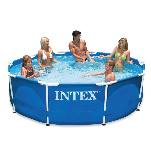 Imagem de Piscina Estrutural 4.485 Litros Metal Frame Armação Intex