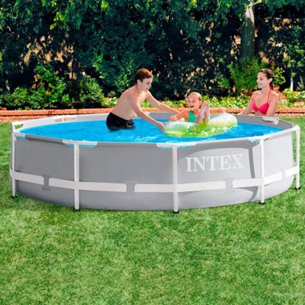 Imagem de Piscina Estrutural 4.485L Prism Bomba Filtrante 110V Intex