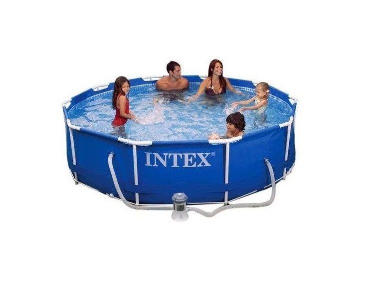 Imagem de Piscina Estrutural Intex 4.485L Com Bomba Filtrante 220V