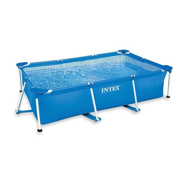 Imagem de Piscina Estrutural Retangular 2.282 Litros Com Filtro Intex