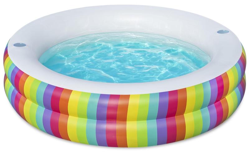 Imagem de Piscina familiar inflável Bestway H2OGO! Sonhos de arco-íris