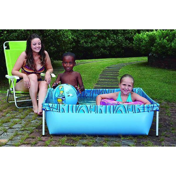 Imagem de Piscina Infantil 400 Litros Lona Pvc 1,15x1,06x0,33m Mor