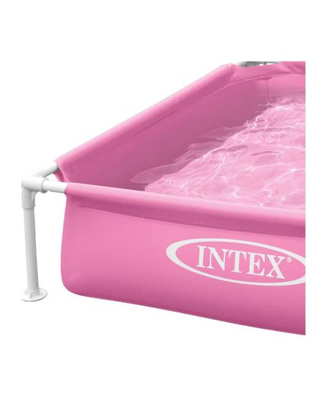 Imagem de Piscina Infantil Armação de Metal 342L Intex 57172 Cor Rosa