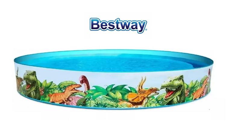 Imagem de Piscina Infantil - Bestway 946L Mergulhe com Dinossauros