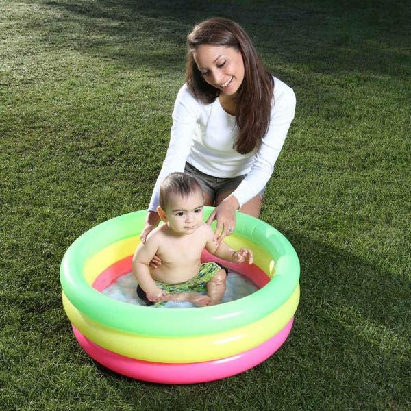 Imagem de Piscina Infantil Bestway Summer 51128 41L com Gomos