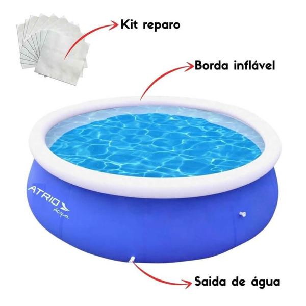 Imagem de Piscina Infantil Circular Atrio 1000 Litros ES303 - Azul