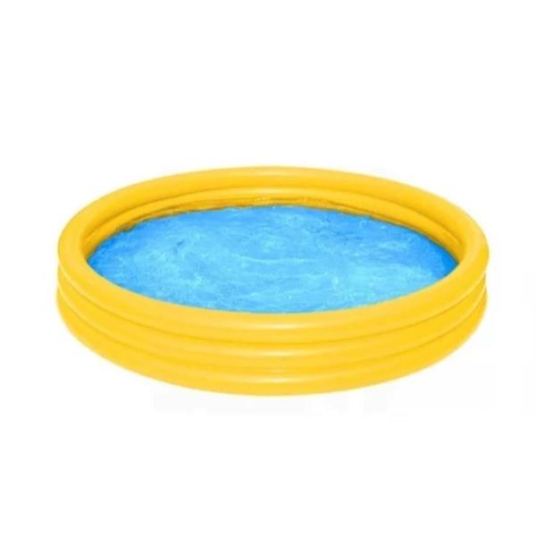 Imagem de Piscina infantil com 3 aneis inflaveis 400l