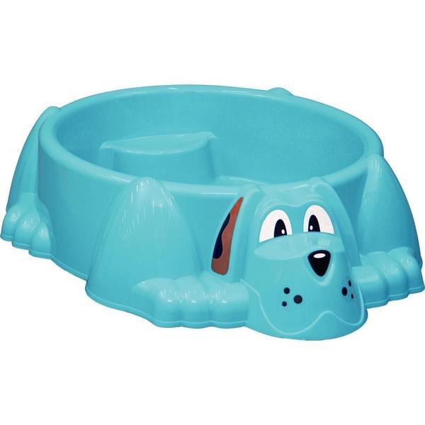 Piscina infantil em plastico aquadog azul - TRAMONTINA Imagem de Piscina infantil em plastico aquadog azul