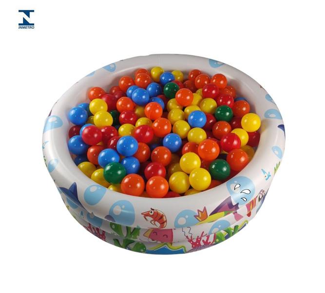 Imagem de Piscina Infantil Inflável 100 Litros Colorida + 100 Bolinhas