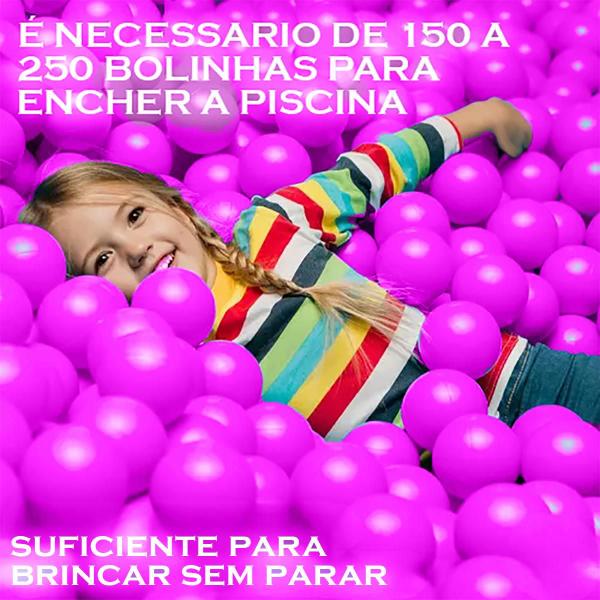 Imagem de Piscina Infantil Inflável 100 Litros Colorido + 100 Bolinhas