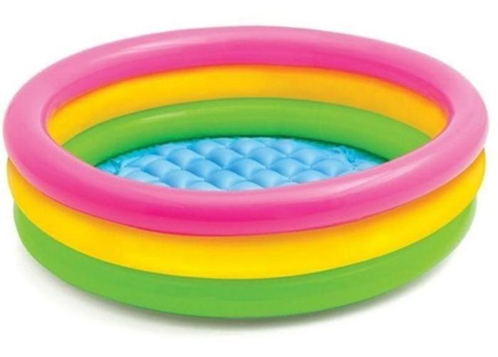 Imagem de Piscina Infantil Inflável Colorida Aprox. 120Cm 395 Litros