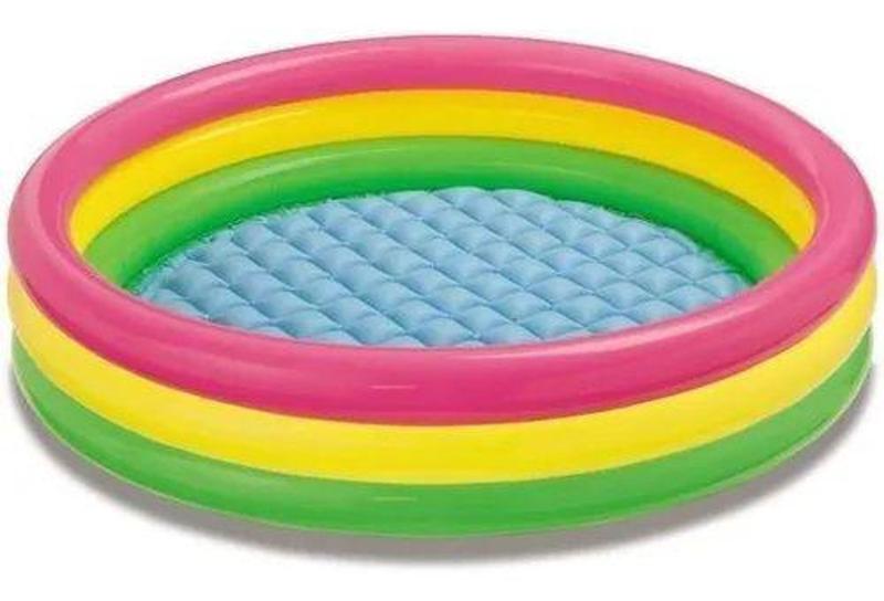 Imagem de Piscina Infantil Inflavel Colorida Aprox. 61cm 73 Litros RJB4006 - Elite