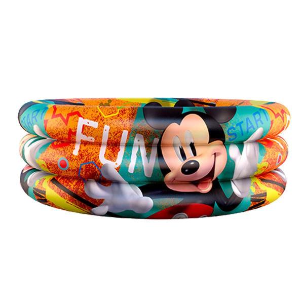Piscina Infantil Inflável Mickey 100 Litros + 50 Bolinhas - Etilux Imagem de Piscina Infantil Inflável Mickey 100 Litros + 50 Bolinhas