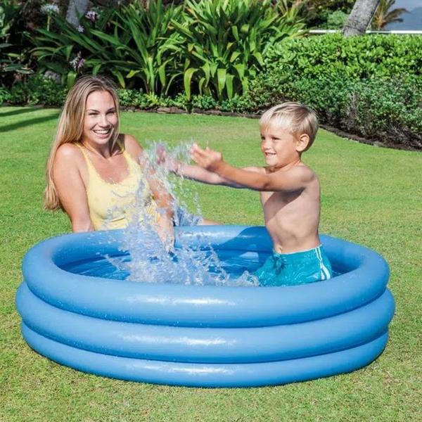 Imagem de Piscina Infantil Inflável Redonda 581 Litros Azul Intex