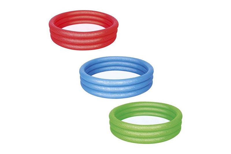 Piscina infantil inflável redonda resistente - 140-litros - ETITOYS Imagem de Piscina infantil inflável redonda resistente - 140-litros