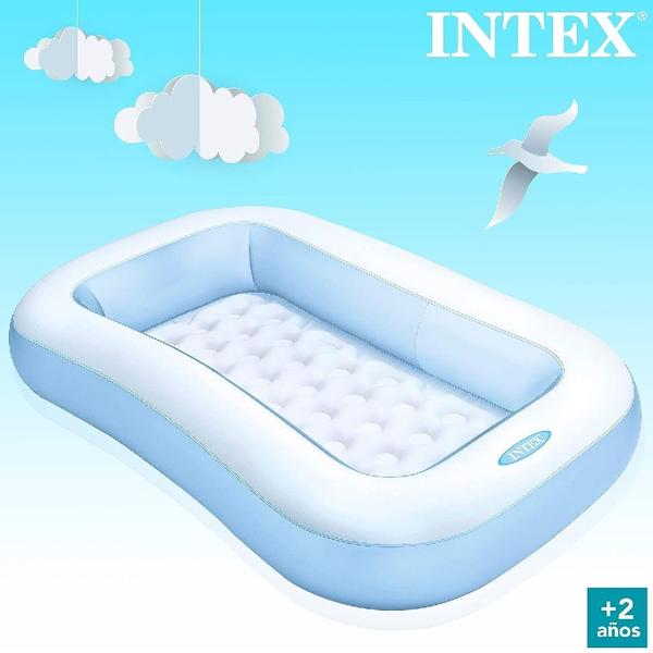 Imagem de Piscina Infantil Inflável Retangular 90 Litros Intex