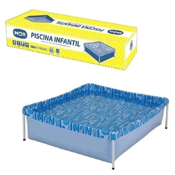 Imagem de Piscina Infantil Lona Retangular Mor 400 Litros 1,1mx1,06m