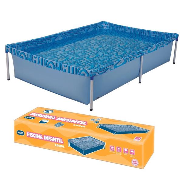 Imagem de Piscina Infantil Mor Retangular Ferro 1000 Litros