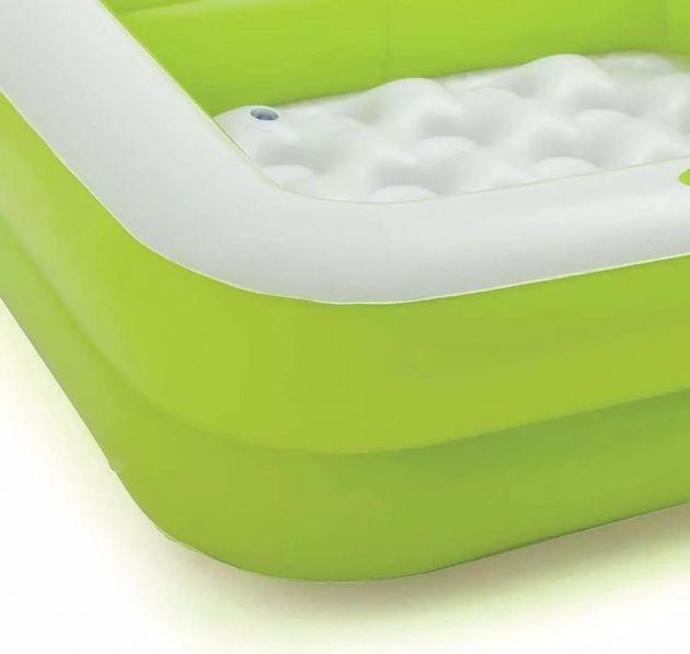 Imagem de Piscina infantil quadrada inflável 57 litros intex colorida