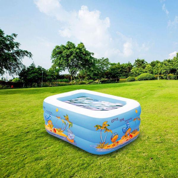 Imagem de Piscina infantil retangular com capacidade de até 675 Litros - Elite