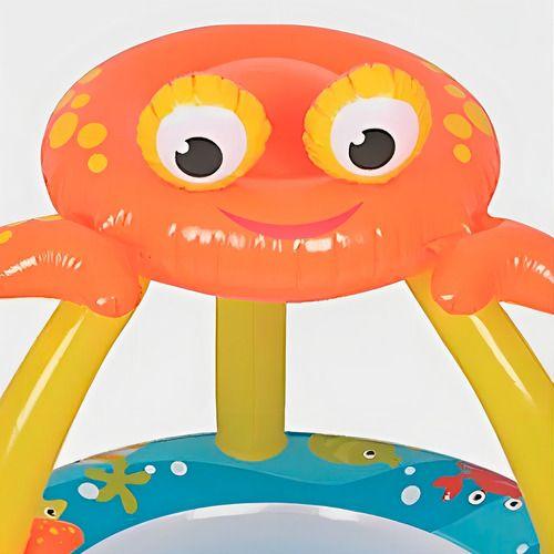 Piscina Infantil Verão Inflável Com Cobertura - Mega Variedade Imagem de Piscina Infantil Verão Inflável Com Cobertura