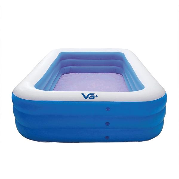 Imagem de Piscina Inflável 1.260 Litros Retangular Pvc 262 X 175 Cm VG+