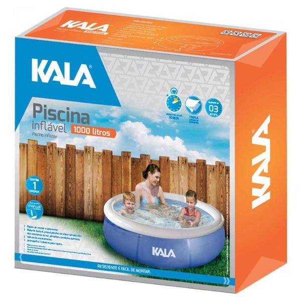 Imagem de Piscina Inflável 1000 Litros Kala