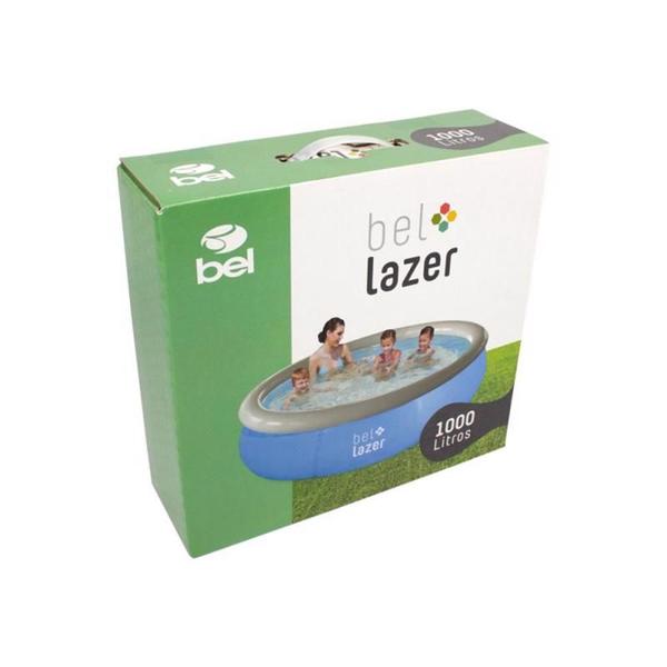 Imagem de Piscina Inflável 1000 Litros Poliéster Resistente Bel Lazer 168x51 100000