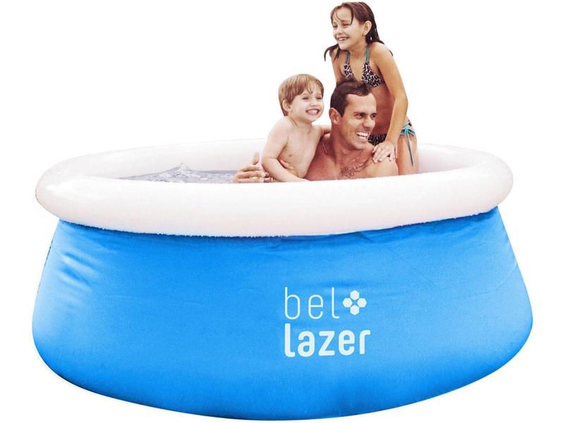 Imagem de Piscina Inflável 1900 Litros Redonda Bel Fix - Bel Life 100500